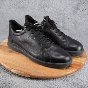 Rockport Tristen Step In Lace To Toe Black Mens Sneaker Shoes Size 12 M